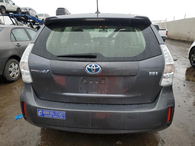 JTDZN3EU5C3142546 - 2012 TOYOTA PRIUS V GRAY photo 6