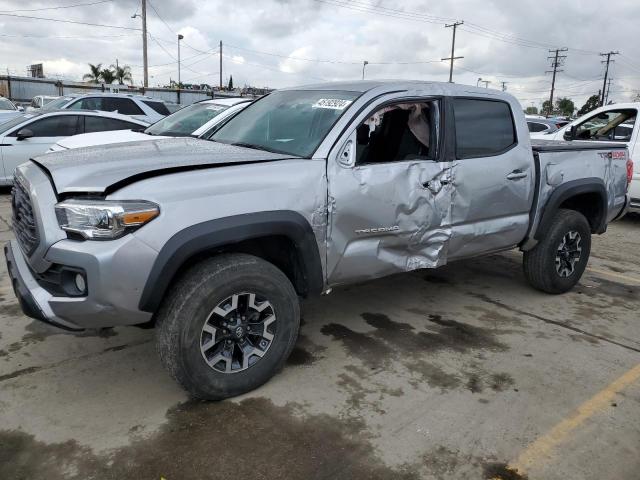 3TYCZ5AN5MT011643 - 2021 TOYOTA TACOMA DOUBLE CAB SILVER photo 1