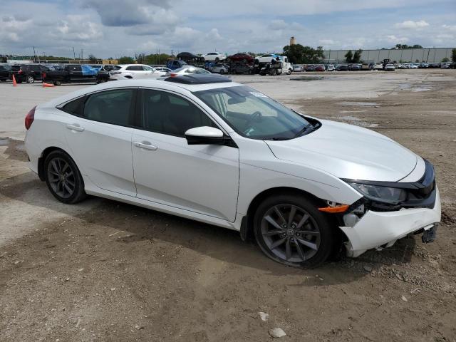 19XFC1F37ME004973 - 2021 HONDA CIVIC EX WHITE photo 4