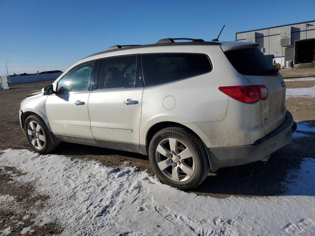 1GNKVLED5CJ276610 - 2012 CHEVROLET TRAVERSE LTZ WHITE photo 2