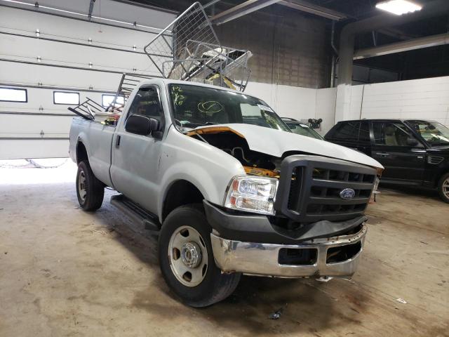 1FTWF31YX6EA28852 - 2006 FORD F350 SRW SUPER DUTY GRAY photo 1