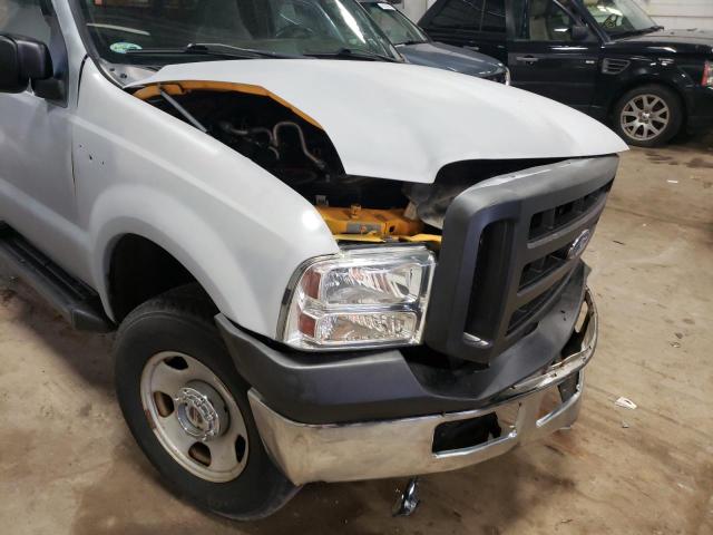 1FTWF31YX6EA28852 - 2006 FORD F350 SRW SUPER DUTY GRAY photo 9