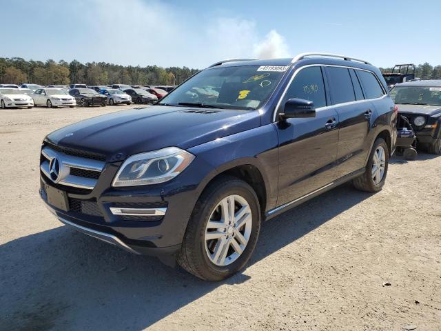 4JGDF7CE6DA245543 - 2013 MERCEDES-BENZ GL 450 4MATIC BLUE photo 1