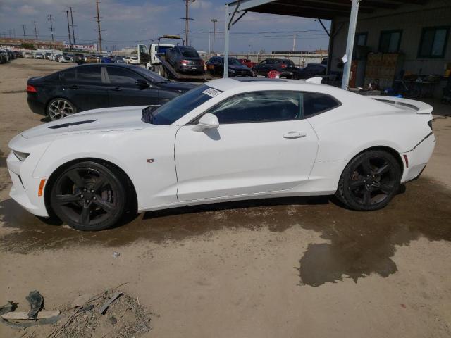 1G1FH1R75J0122615 - 2018 CHEVROLET CAMARO SS WHITE photo 1