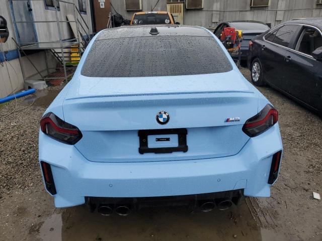 3MF13DM08P8D61938 - 2023 BMW M2 BLUE photo 6