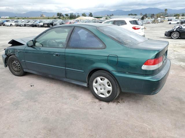 1HGEJ8248YL130539 - 2000 HONDA CIVIC EX GREEN photo 2