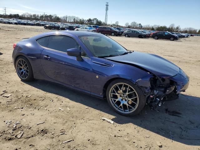 JF1ZNAA19H9711005 - 2017 TOYOTA 86 BASE BLUE photo 4