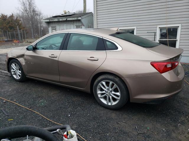 1G1ZD5ST8JF126596 - 2018 CHEVROLET MALIBU LT GOLD photo 2