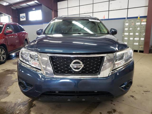 5N1AR2MM7EC696795 - 2014 NISSAN PATHFINDER S BLUE photo 5