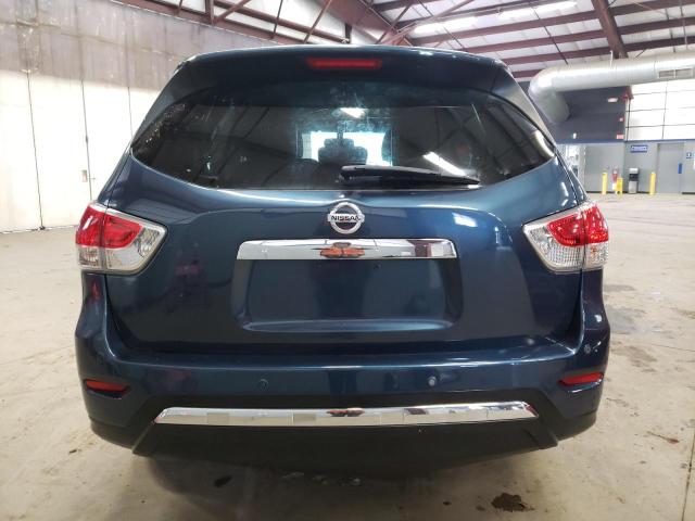 5N1AR2MM7EC696795 - 2014 NISSAN PATHFINDER S BLUE photo 6