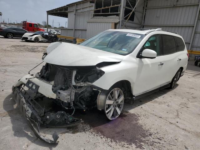 5N1AR2MN0FC713253 - 2015 NISSAN PATHFINDER S WHITE photo 1