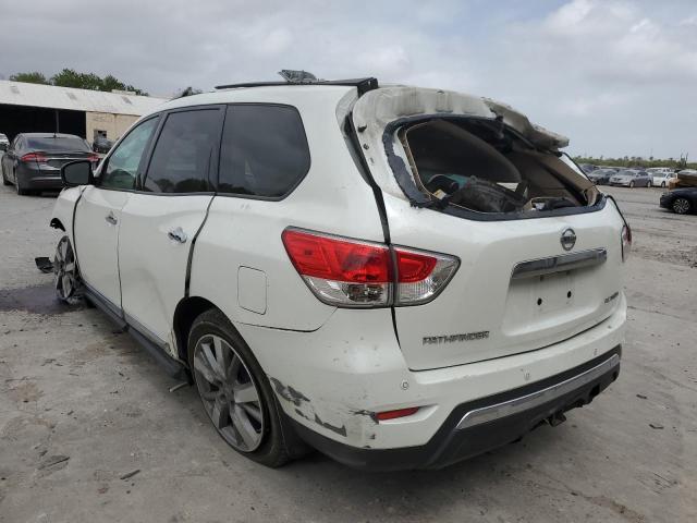 5N1AR2MN0FC713253 - 2015 NISSAN PATHFINDER S WHITE photo 2