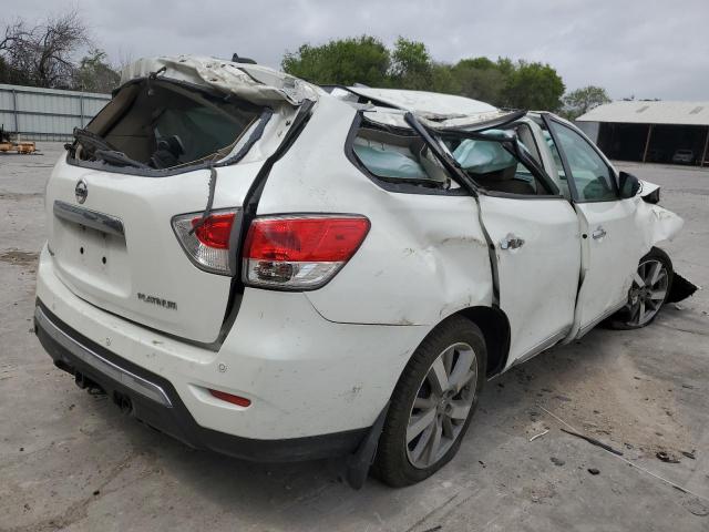 5N1AR2MN0FC713253 - 2015 NISSAN PATHFINDER S WHITE photo 3