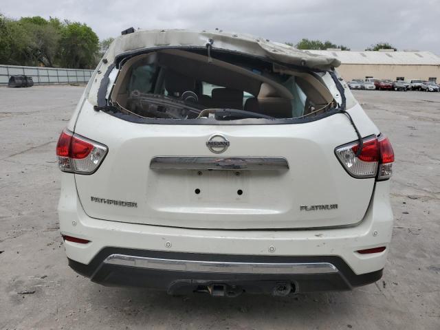 5N1AR2MN0FC713253 - 2015 NISSAN PATHFINDER S WHITE photo 6