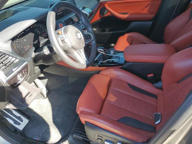 5YMTS0C06M9G49879 - 2021 BMW X3 M COMPETITION Silber Foto 7