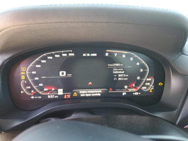 5YMTS0C06M9G49879 - 2021 BMW X3 M COMPETITION Silber Foto 9