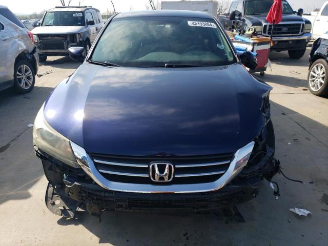 1HGCR2F31EA294768 - 2014 HONDA ACCORD LX BLUE photo 5