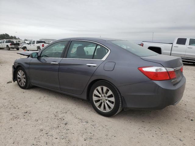 1HGCR2F76DA070882 - 2013 HONDA ACCORD EX GRAY photo 2