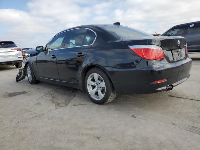 WBANU53518CT13709 - 2008 BMW 528 I BLACK photo 2