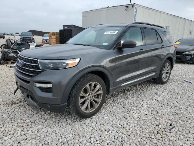 1FMSK7DH1LGC45599 - 2020 FORD EXPLORER XLT GRAY photo 1