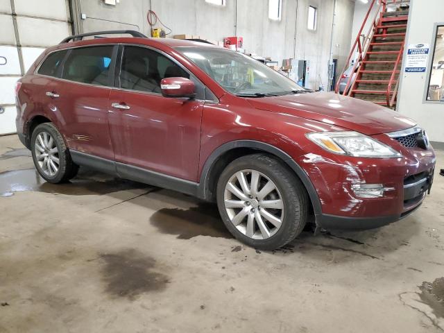 JM3TB28A480126350 - 2008 MAZDA CX-9 MAROON photo 4