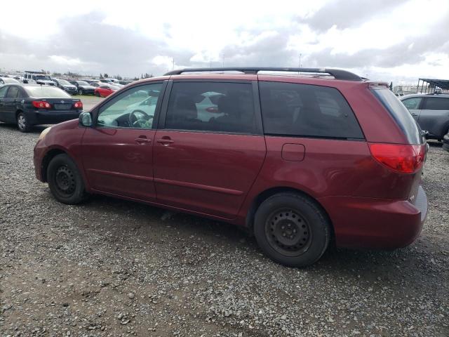 5TDZK23CX9S232151 - 2009 TOYOTA SIENNA CE BURGUNDY photo 2