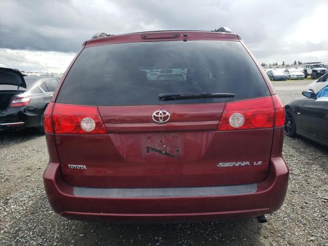 5TDZK23CX9S232151 - 2009 TOYOTA SIENNA CE BURGUNDY photo 6