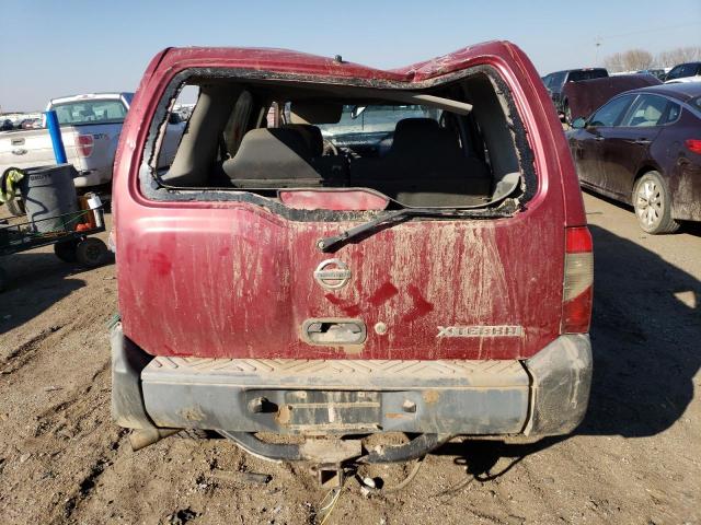 5N1ED28Y12C535108 - 2002 NISSAN XTERRA XE MAROON photo 6