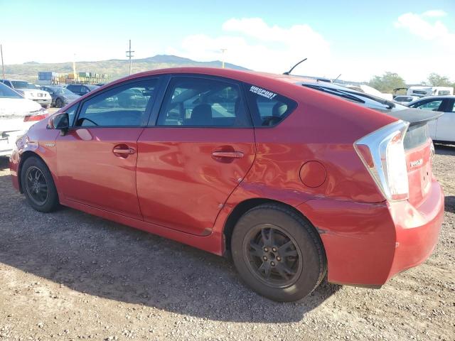 JTDKN3DU7C5450034 - 2012 TOYOTA PRIUS RED photo 2