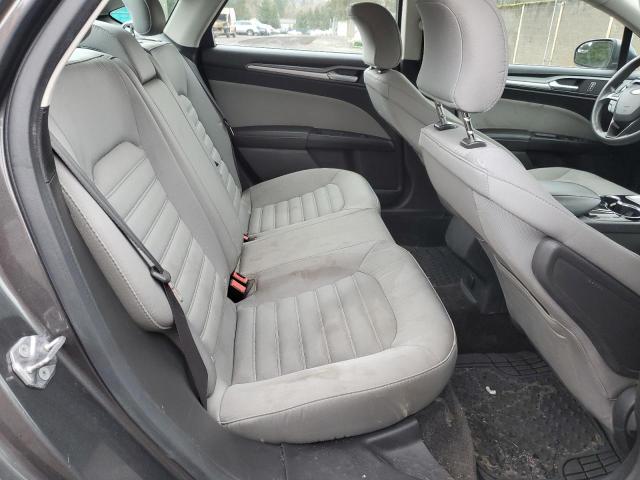 3FA6P0G71FR210906 - 2015 FORD FUSION S GRAY photo 10