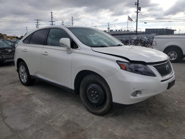 JTJZB1BA6A2002271 - 2010 LEXUS RX 450 WHITE photo 4