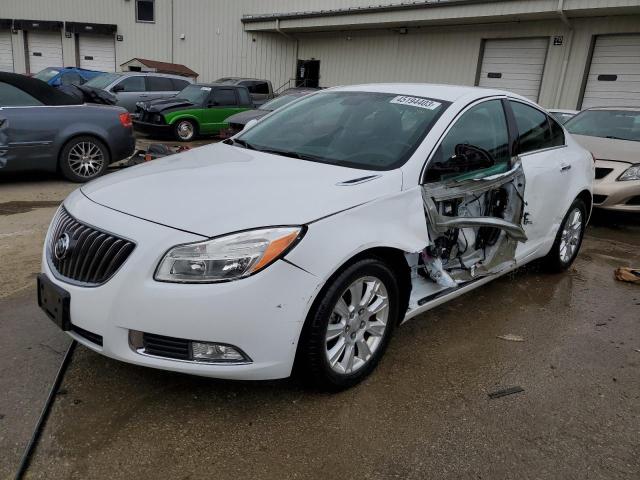 2G4GS5ER9D9220306 - 2013 BUICK REGAL PREMIUM WHITE photo 1