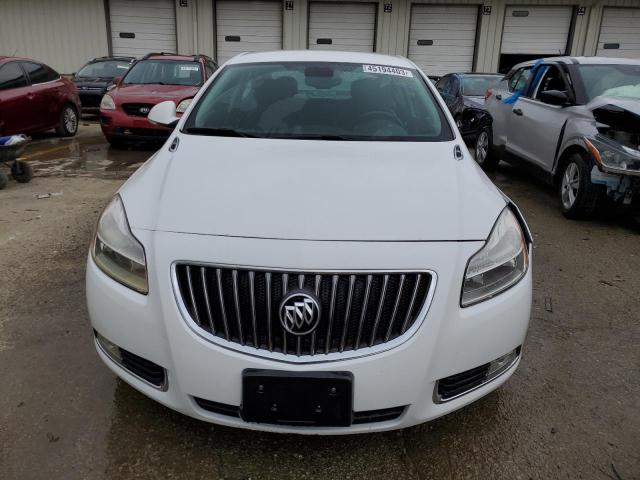 2G4GS5ER9D9220306 - 2013 BUICK REGAL PREMIUM WHITE photo 5