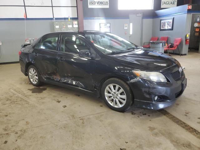 1NXBU4EE0AZ206451 - 2010 TOYOTA COROLLA BASE BLACK photo 4