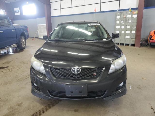 1NXBU4EE0AZ206451 - 2010 TOYOTA COROLLA BASE BLACK photo 5