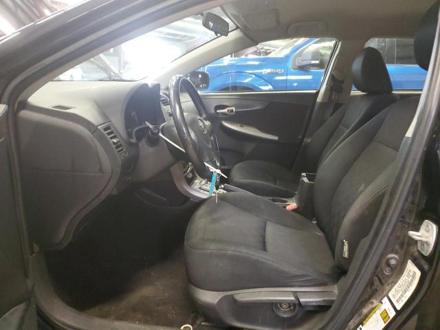 1NXBU4EE0AZ206451 - 2010 TOYOTA COROLLA BASE BLACK photo 7