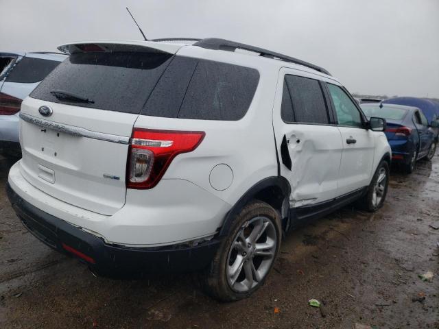 1FM5K8B80DGA50312 - 2013 FORD EXPLORER WHITE photo 3