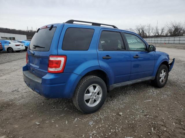 1FMCU0D71BKA86270 - 2011 FORD ESCAPE XLT BLUE photo 3