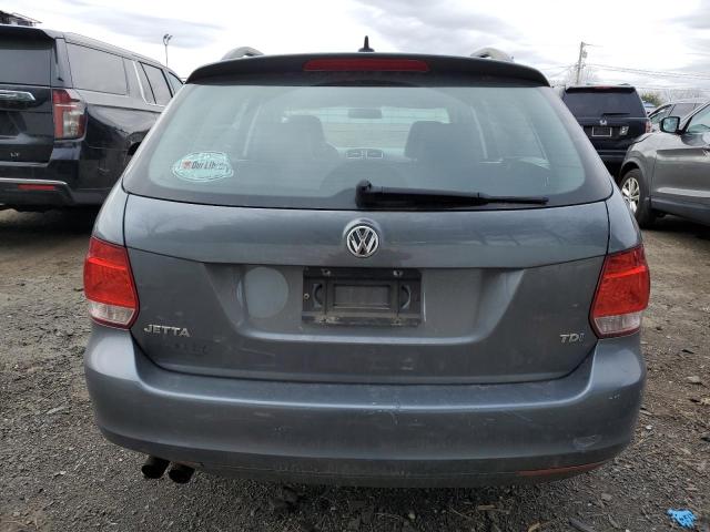 3VWML7AJ9EM628309 - 2014 VOLKSWAGEN JETTA TDI GRAY photo 6