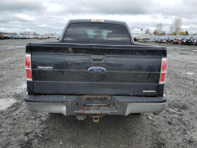 1FTFW1EF3DFD72186 - 2013 FORD F150 SUPERCREW BLACK photo 6