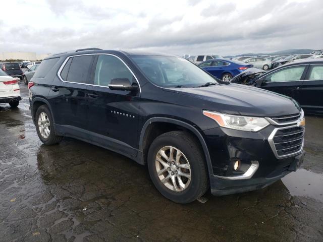 1GNERGKW1JJ265888 - 2018 CHEVROLET TRAVERSE LT BLACK photo 4