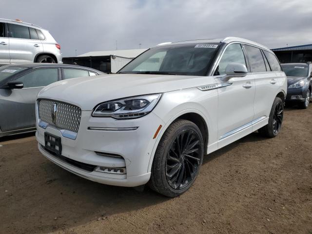 5LM5J7XC3MGL18647 - 2021 LINCOLN AVIATOR RESERVE WHITE photo 1