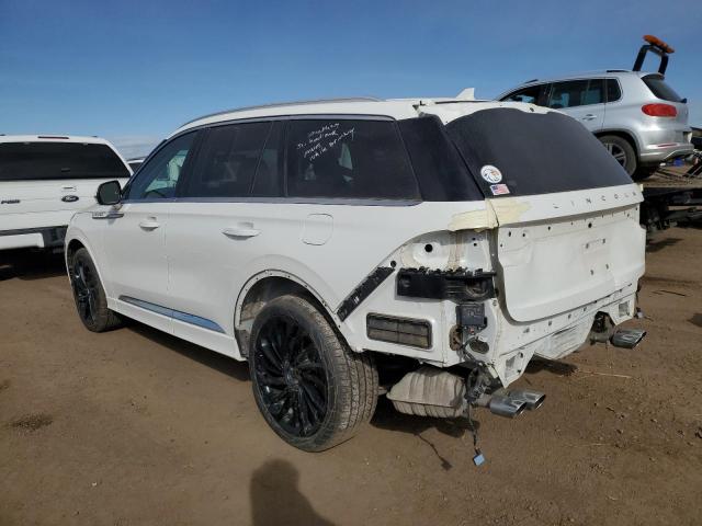 5LM5J7XC3MGL18647 - 2021 LINCOLN AVIATOR RESERVE WHITE photo 2