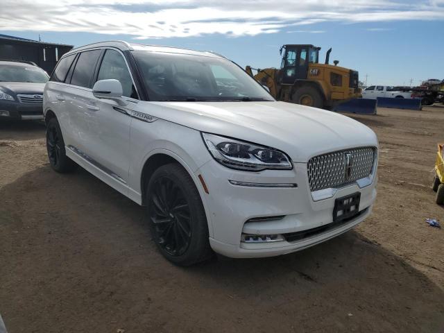5LM5J7XC3MGL18647 - 2021 LINCOLN AVIATOR RESERVE WHITE photo 4