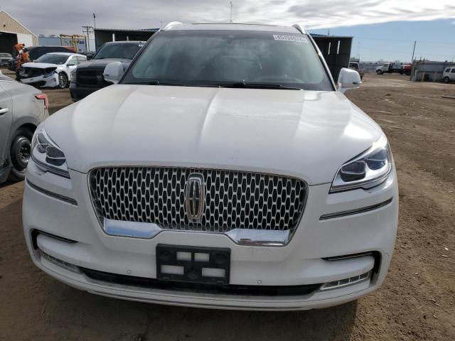 5LM5J7XC3MGL18647 - 2021 LINCOLN AVIATOR RESERVE WHITE photo 5