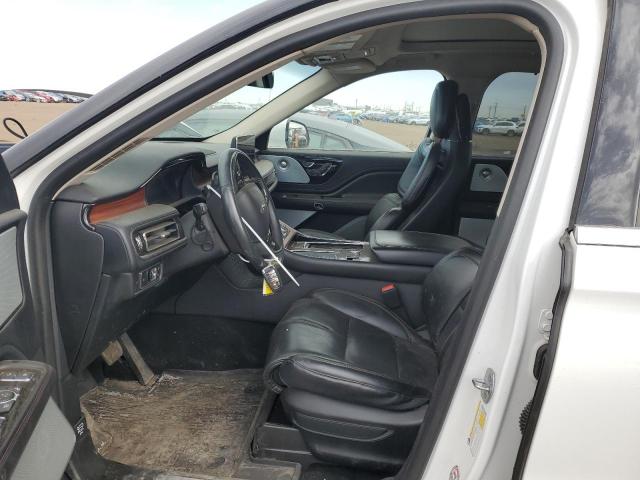 5LM5J7XC3MGL18647 - 2021 LINCOLN AVIATOR RESERVE WHITE photo 7