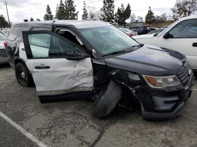 1FM5K8AR0HGC78374 - 2017 FORD EXPLORER POLICE INTERCEPTOR BLACK photo 4