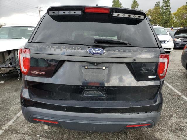 1FM5K8AR0HGC78374 - 2017 FORD EXPLORER POLICE INTERCEPTOR BLACK photo 6