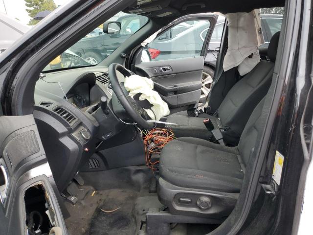 1FM5K8AR0HGC78374 - 2017 FORD EXPLORER POLICE INTERCEPTOR BLACK photo 7