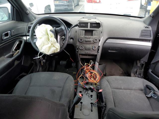 1FM5K8AR0HGC78374 - 2017 FORD EXPLORER POLICE INTERCEPTOR BLACK photo 8